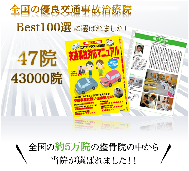 全国の約5万院の中から当院が選ばれました!!