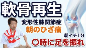 【軟骨再生】変形性膝関節症を治す体操！朝膝が痛い人はこの体操！ストレッチ筋力トレーニング解説 |